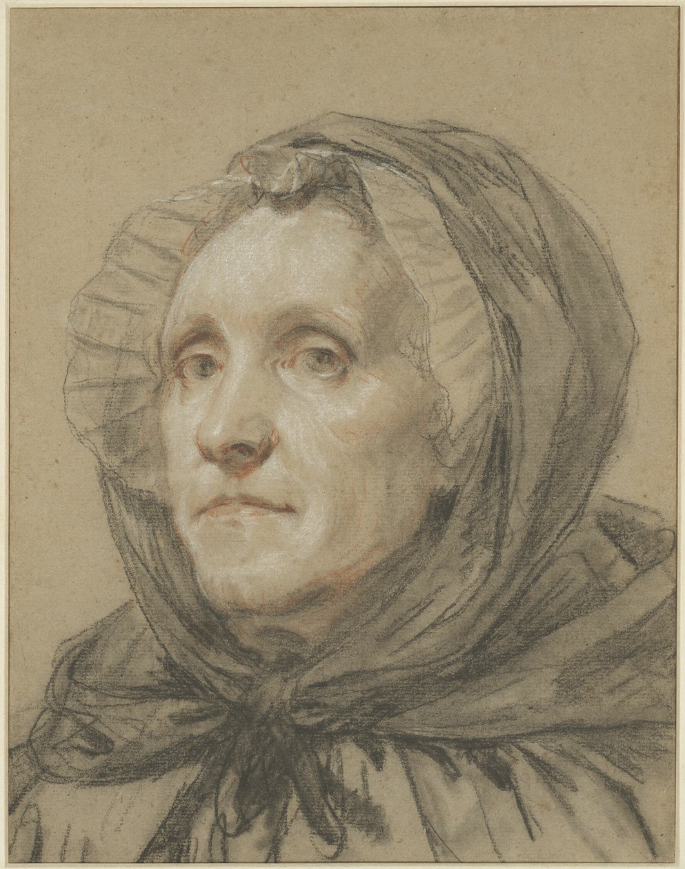 Portret matki artysty autorstwa Jean Baptiste Greuze