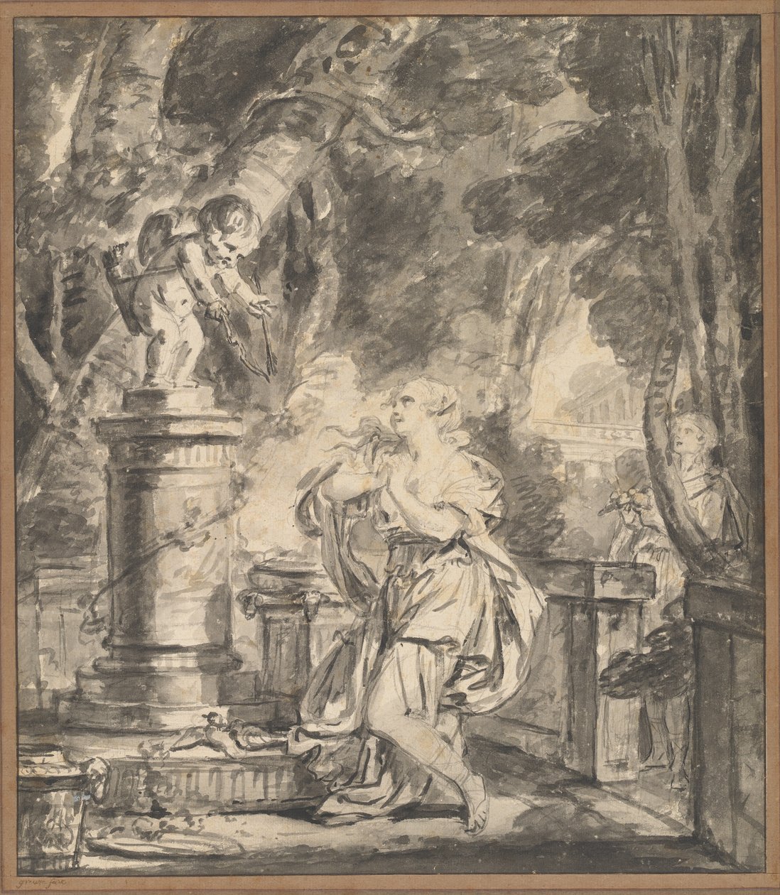 Ofiara dla miłości autorstwa Jean Baptiste Greuze