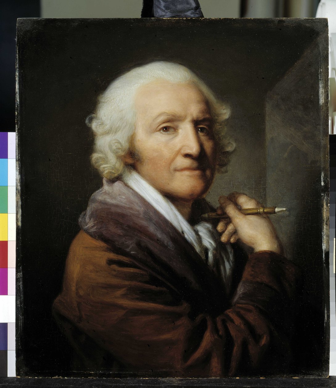 Wiek autoportretu autorstwa Jean Baptiste Greuze
