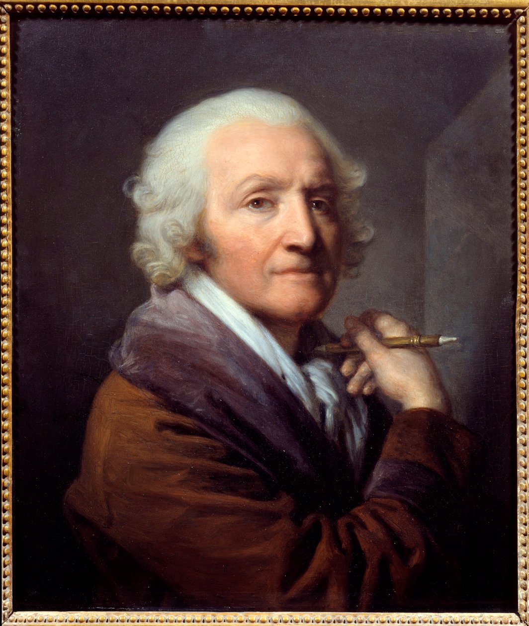 Autoportret Wiek Malarstwo Jeana Baptiste Greuze (1725-1805) 1804 Nd. 0,52x0,45 m Marsylia, Muzeum Sztuk Pięknych - Autoportret jako starca. Obraz Jeana Baptiste Greuze (1725-1805) autorstwa Jean Baptiste Greuze