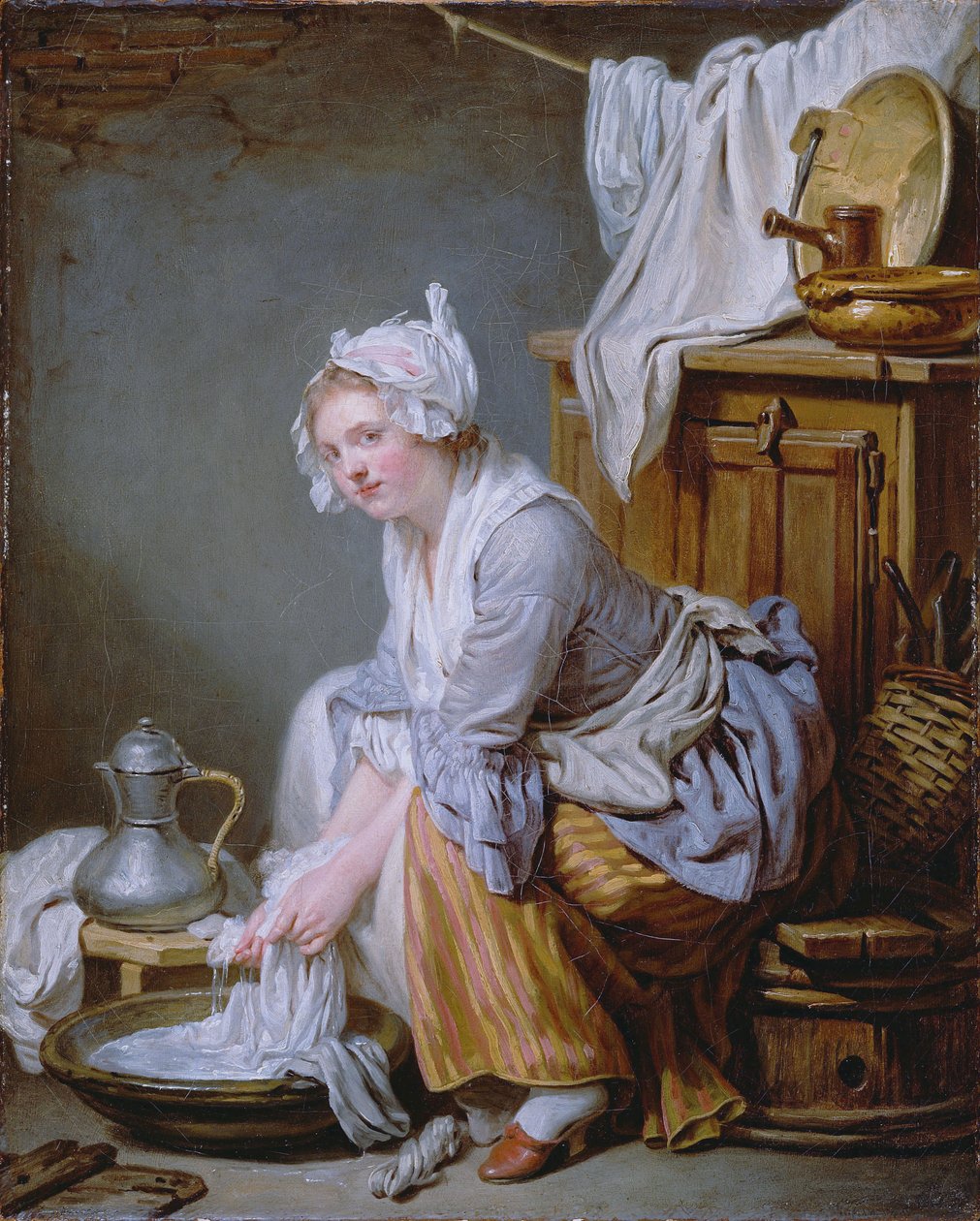 Praczka autorstwa Jean Baptiste Greuze
