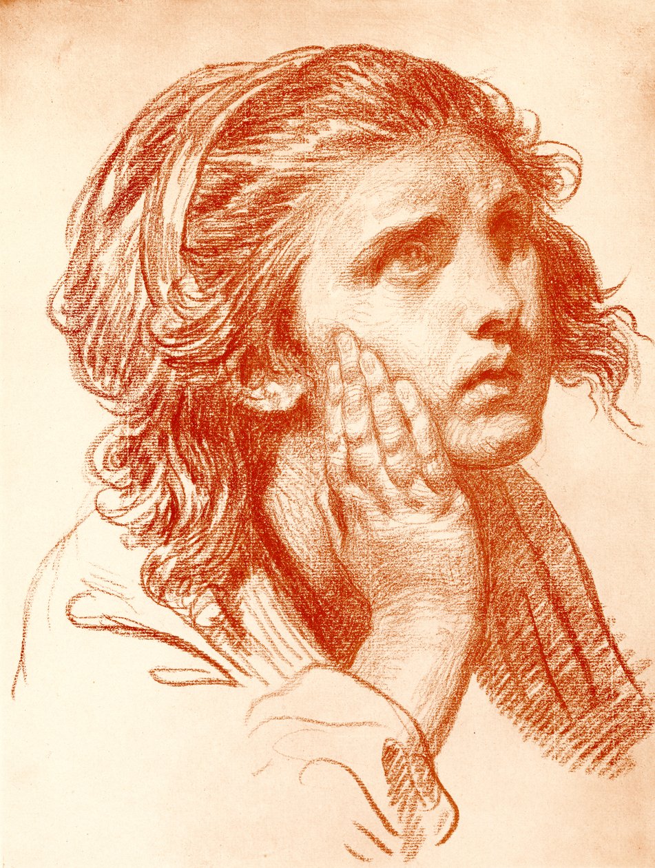 Nieznany obraz autorstwa Jean Baptiste Greuze