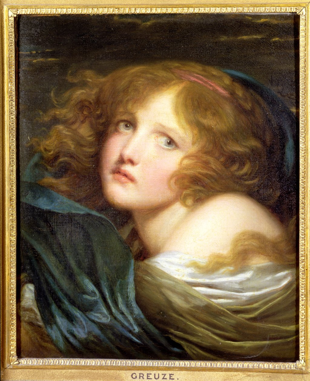 Nieznany obraz autorstwa Jean Baptiste Greuze