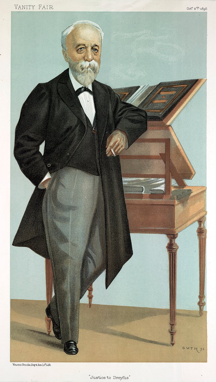 Sprawiedliwość dla Dreyfusa, 1898 autorstwa Jean Baptiste Guth