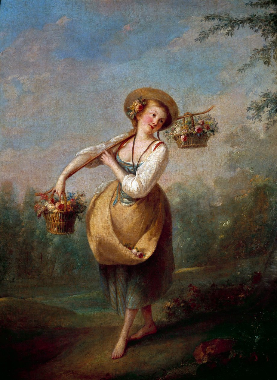 Obraz Ibex Jean Baptiste Huet (1745-1811) XVIII-wieczny Paryż, Musee Cognacq Jay autorstwa Jean Baptiste Huet