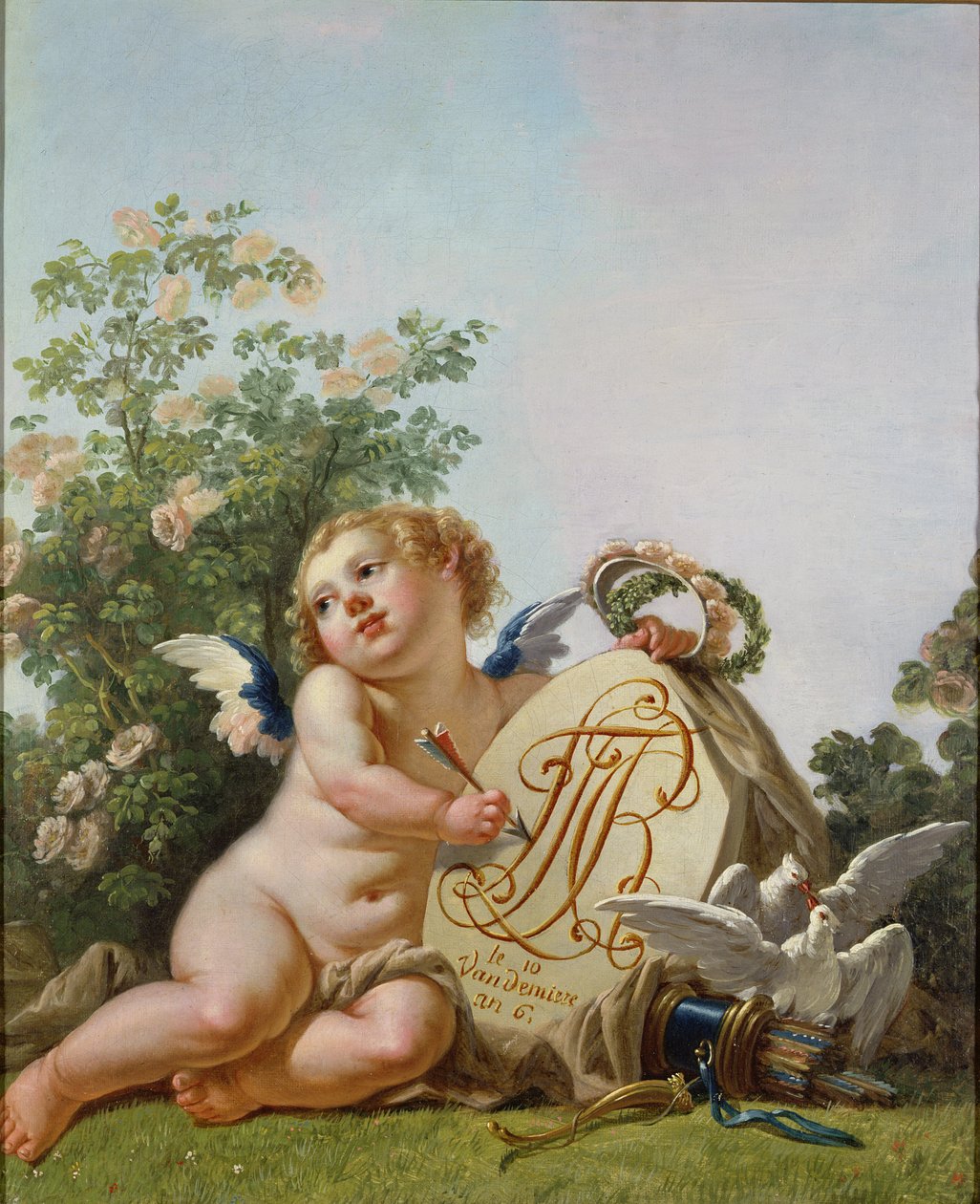 Nieznany obraz autorstwa Jean Baptiste Huet