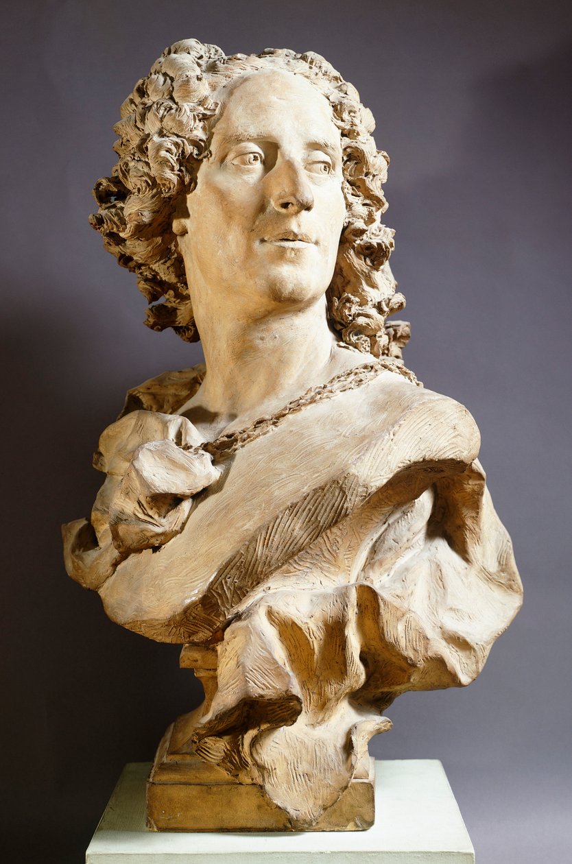 Noel Nicolas Coypel, Jean Baptiste Lemoyne (1704-1778), popiersie z terakoty autorstwa Jean Baptiste II Lemoyne