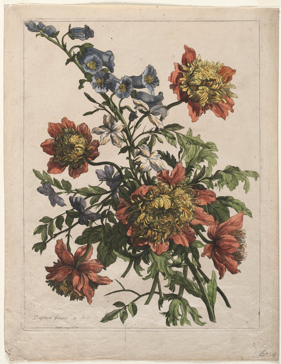 Bukiet autorstwa Jean Baptiste I Monnoyer