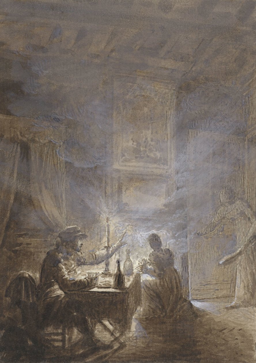 Palenisko autorstwa Jean Baptiste Isabey