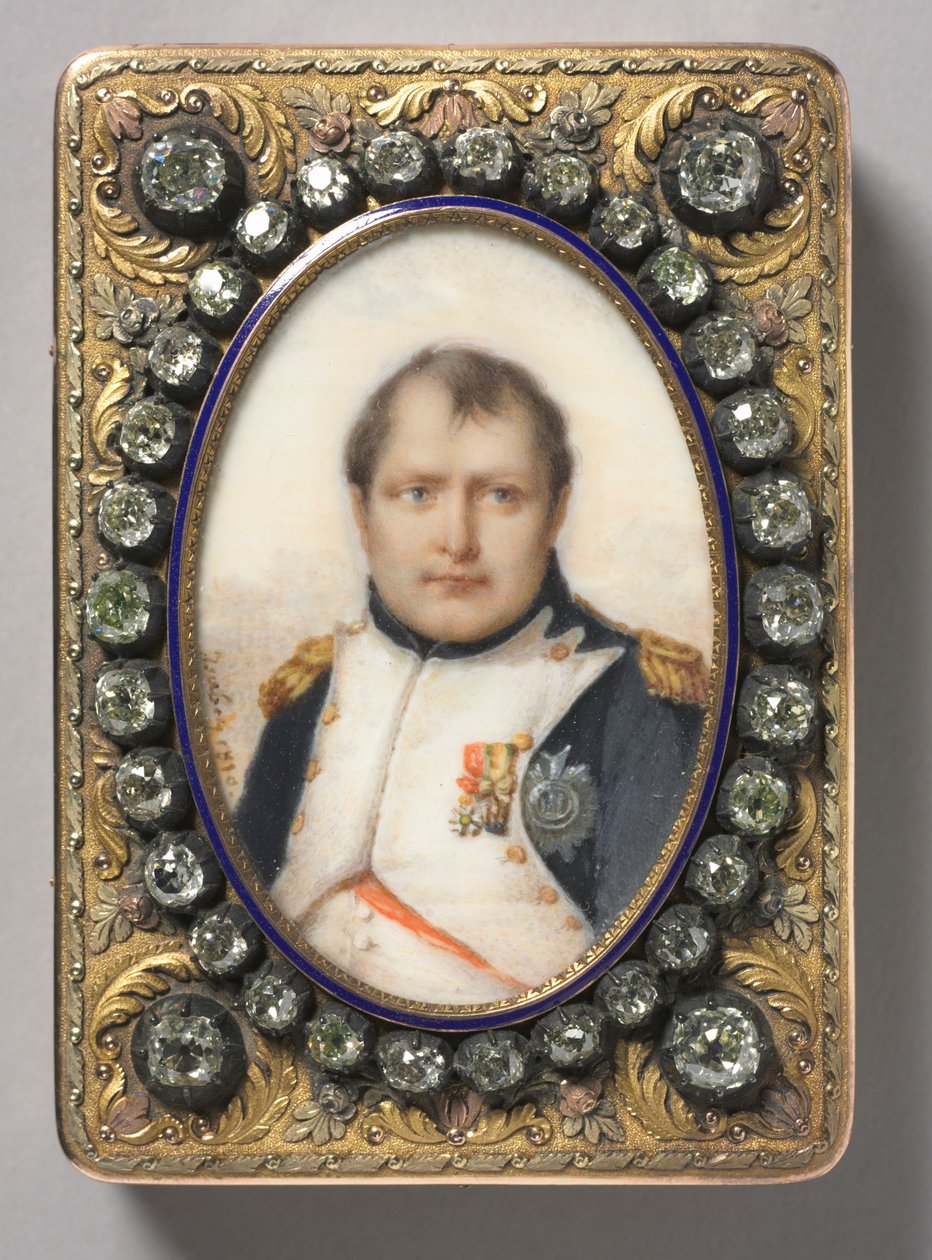 Portret Napoleona I, cesarza Francuzów, 1810 r. autorstwa Jean Baptiste Isabey