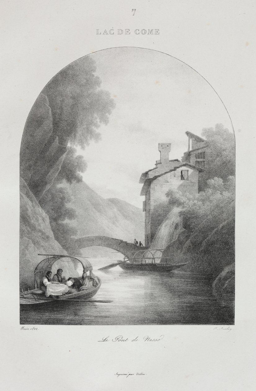 Wyjazd do Włoch w 1822 r. autorstwa Jean Baptiste Isabey