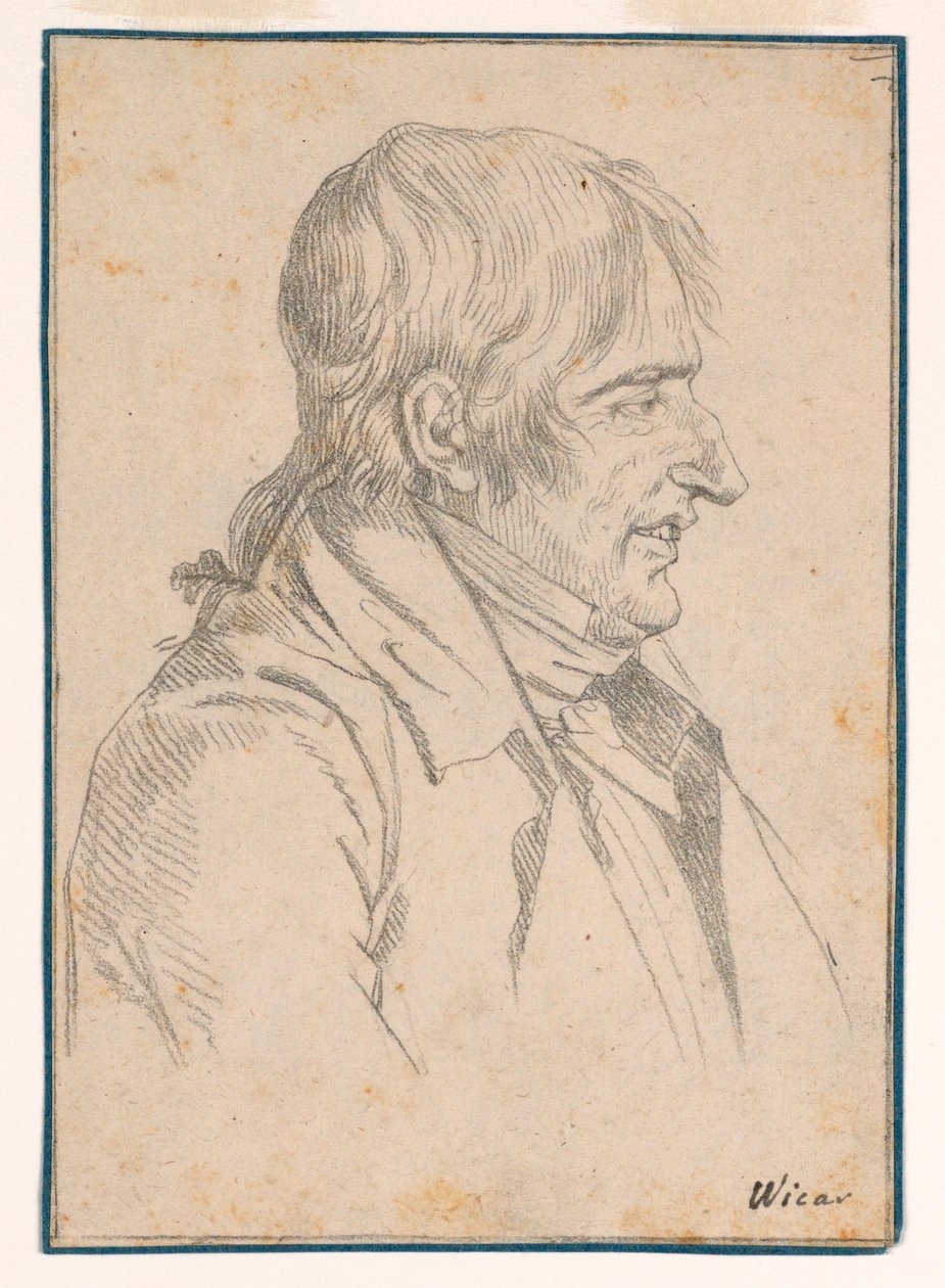 Portret mężczyzny autorstwa Jean Baptiste Joseph Wicar