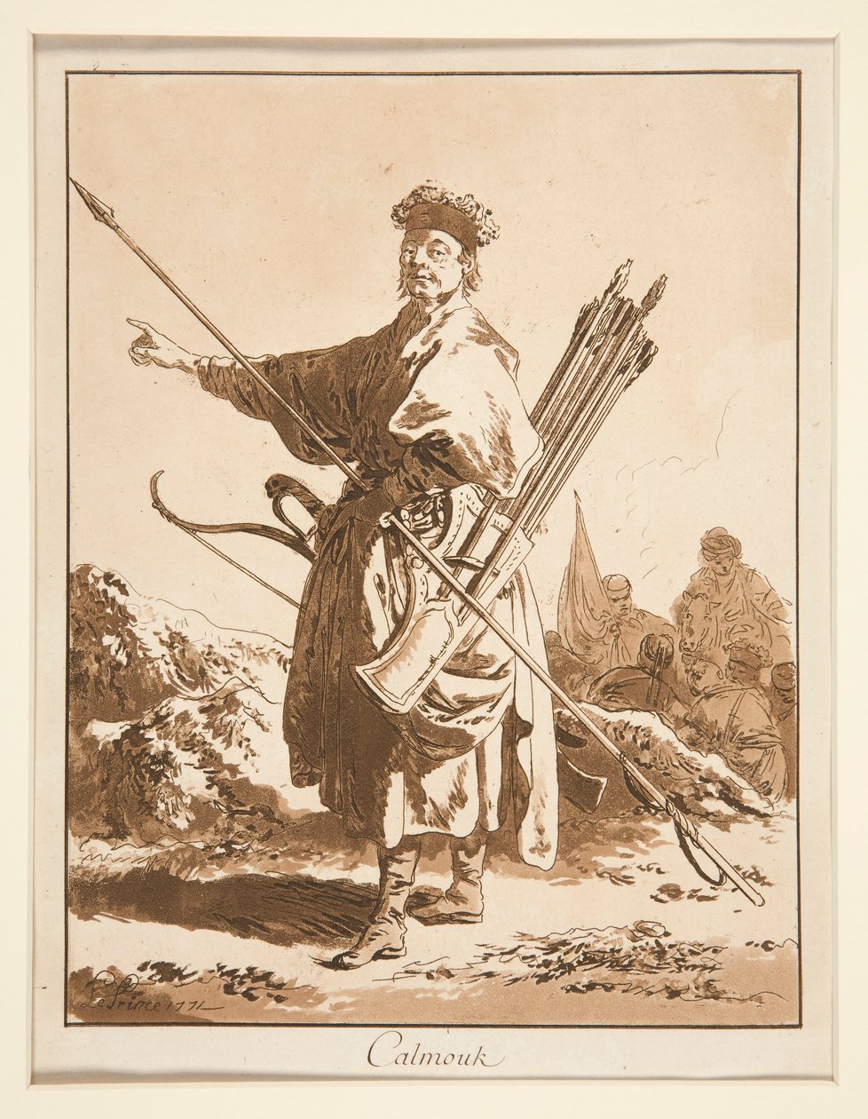 spokojna autorstwa Jean Baptiste Le Prince