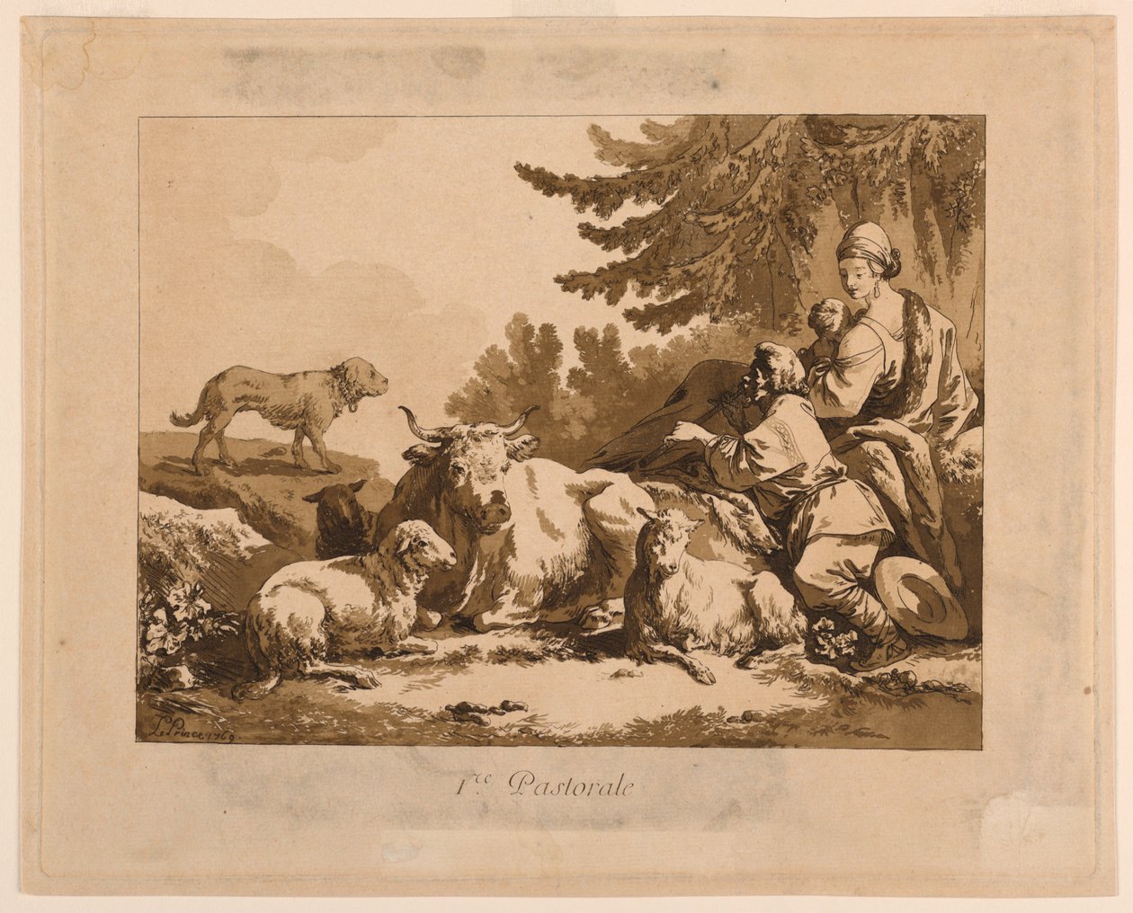 Pierwsza duszpasterska autorstwa Jean Baptiste Le Prince