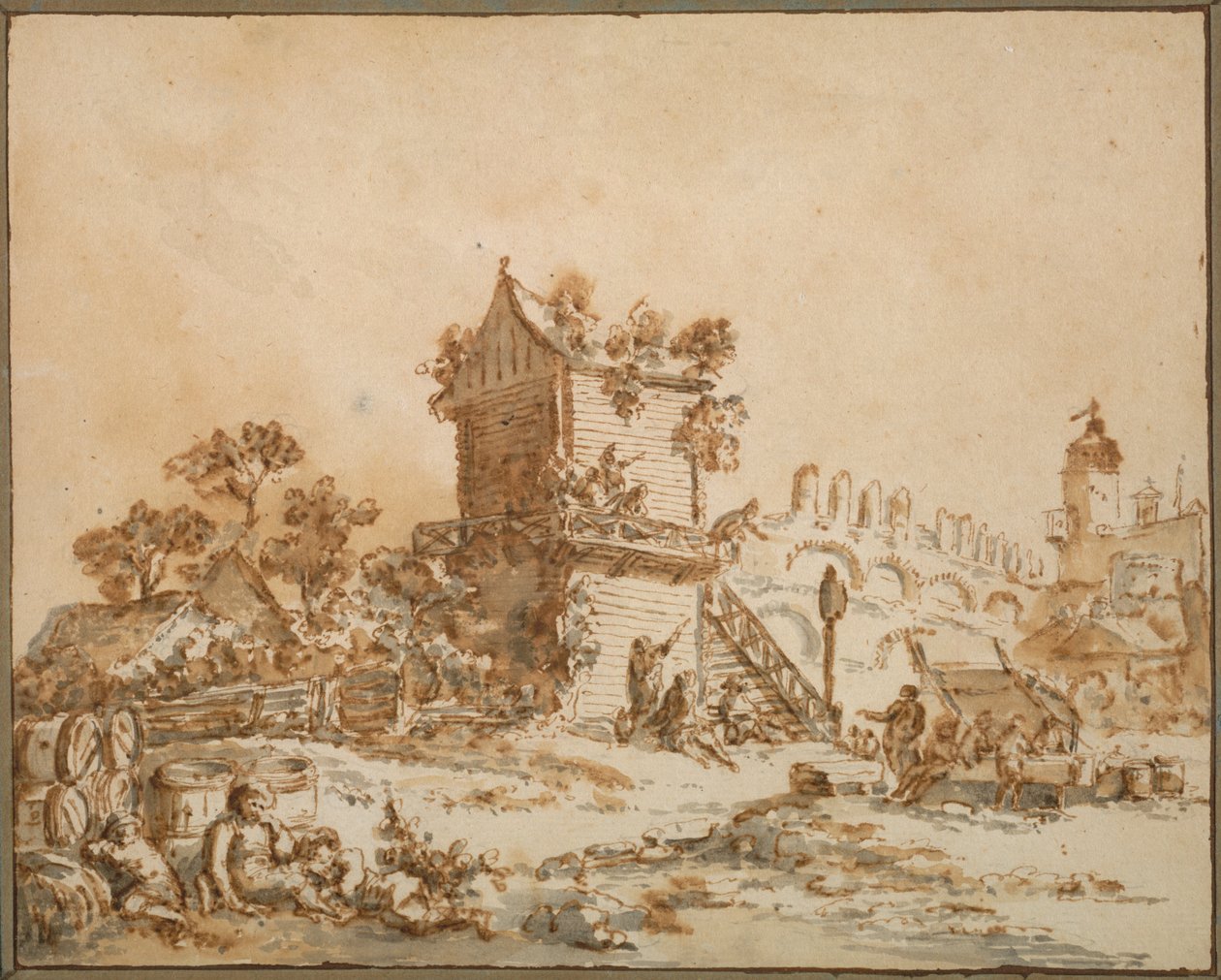 Moskiewska Tawerna autorstwa Jean Baptiste Le Prince