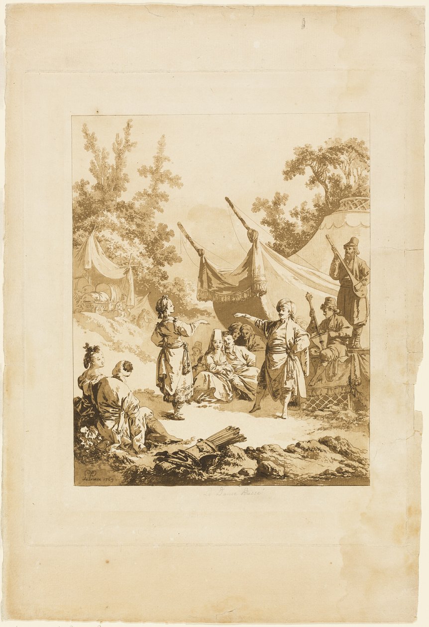 Taniec rosyjski autorstwa Jean Baptiste Le Prince