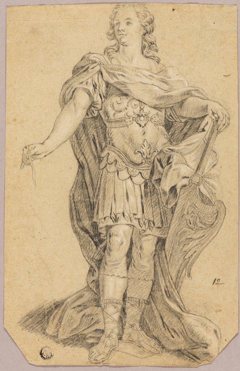 Statua Ludwika XIV autorstwa Jean Baptiste Lemoyne II