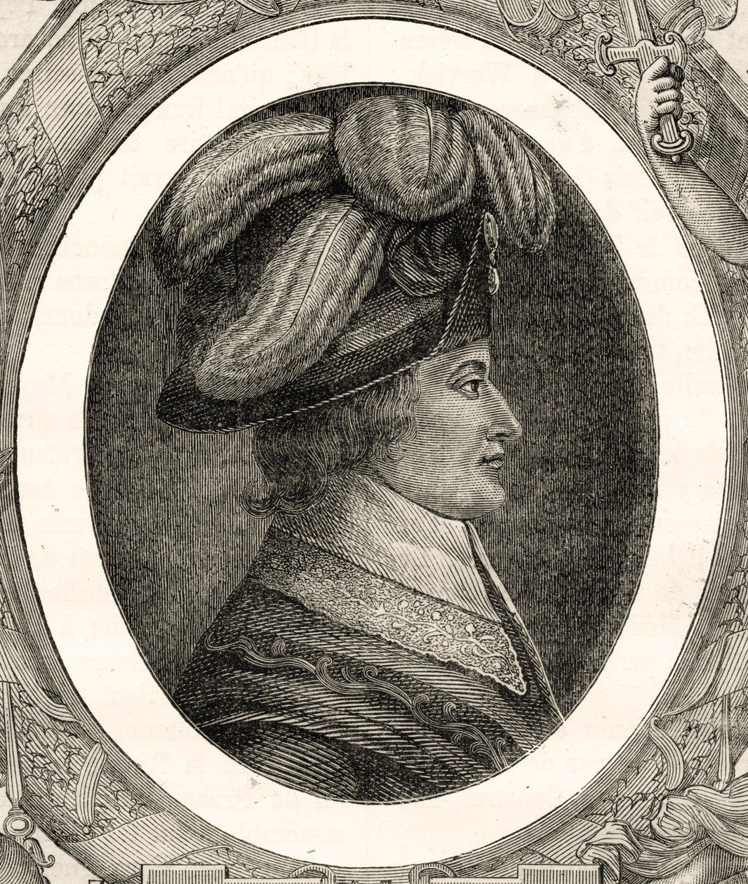 Lazare Nicolas Marguerite Carnot (1753-1823), z „Histoire de la Revolution Francaise” Louisa Blanca (1811-82) 1847-62 autorstwa Jean Baptiste Lienard