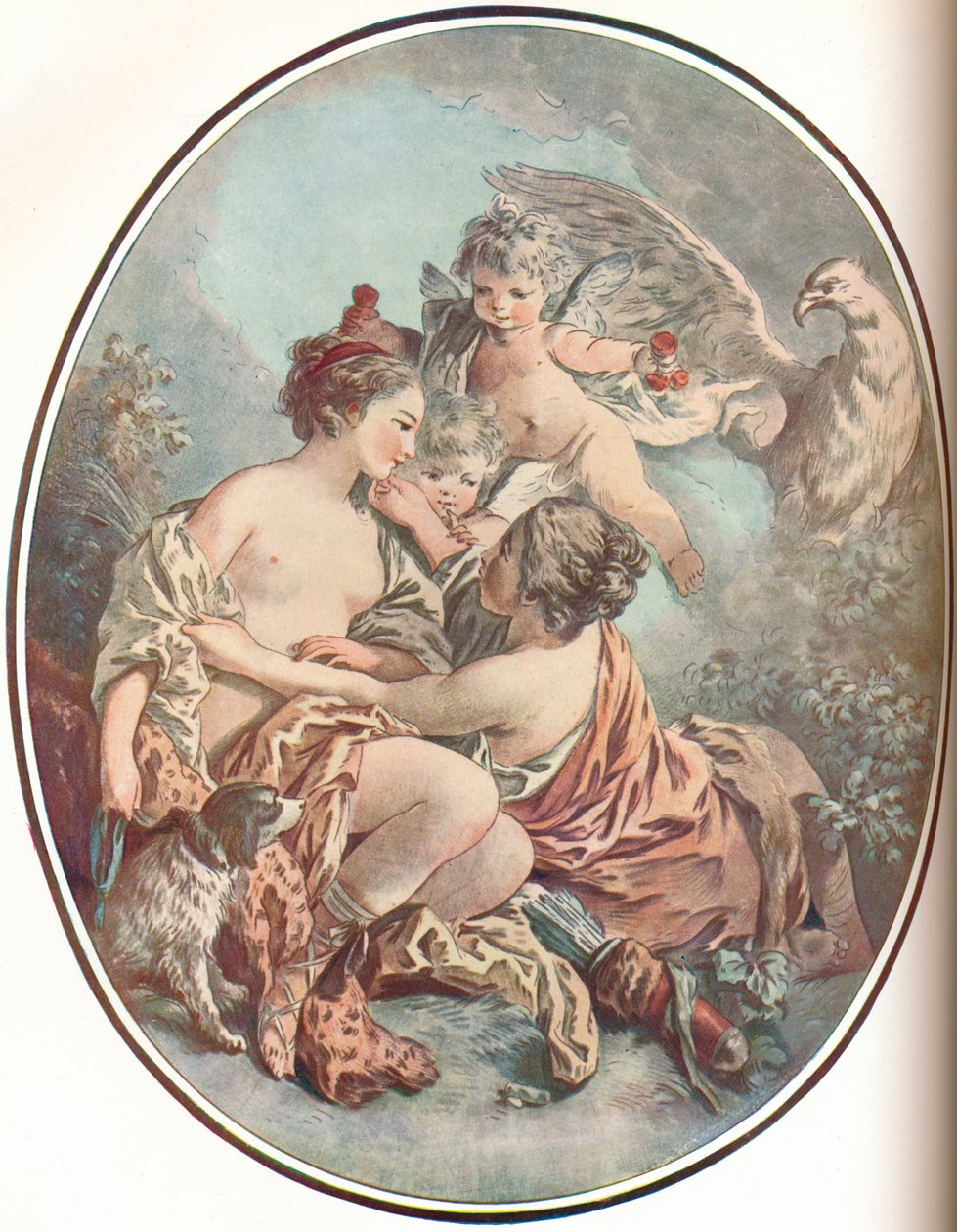 Toaleta Wenus, 1907 autorstwa Jean Baptiste Marie Huet