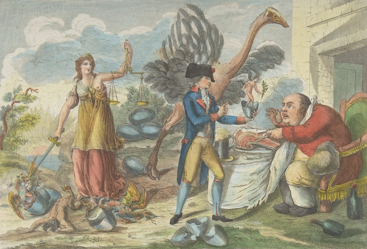 Dziewiąty termidor, czyli angielska niespodzianka..., 1795. autorstwa Jean Baptiste Marie Louvion