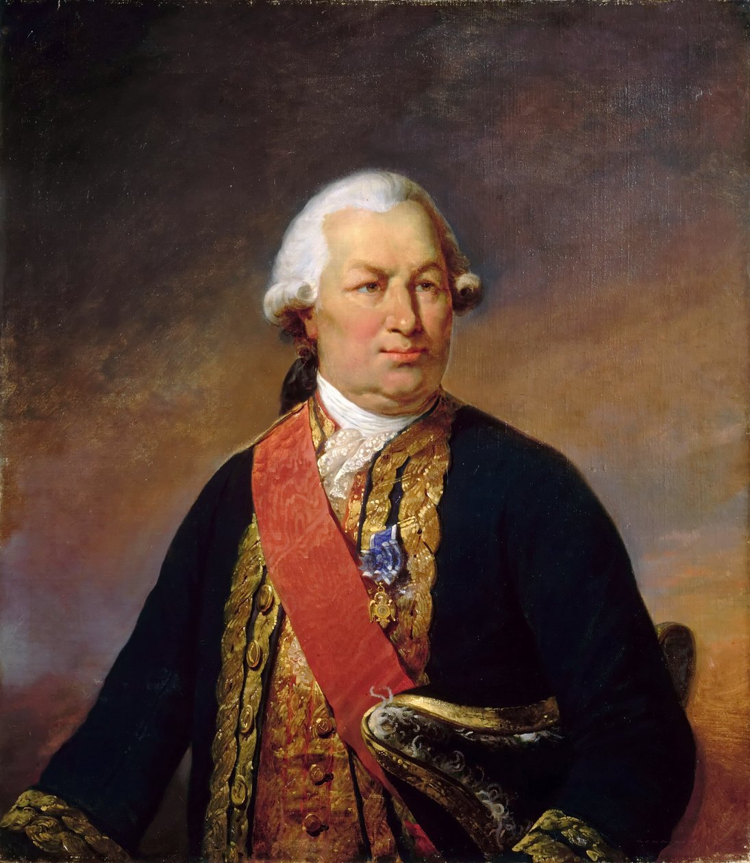 Francois Joseph Paul de Grasse 1722-1788 autorstwa Jean Baptiste Mauzaisse