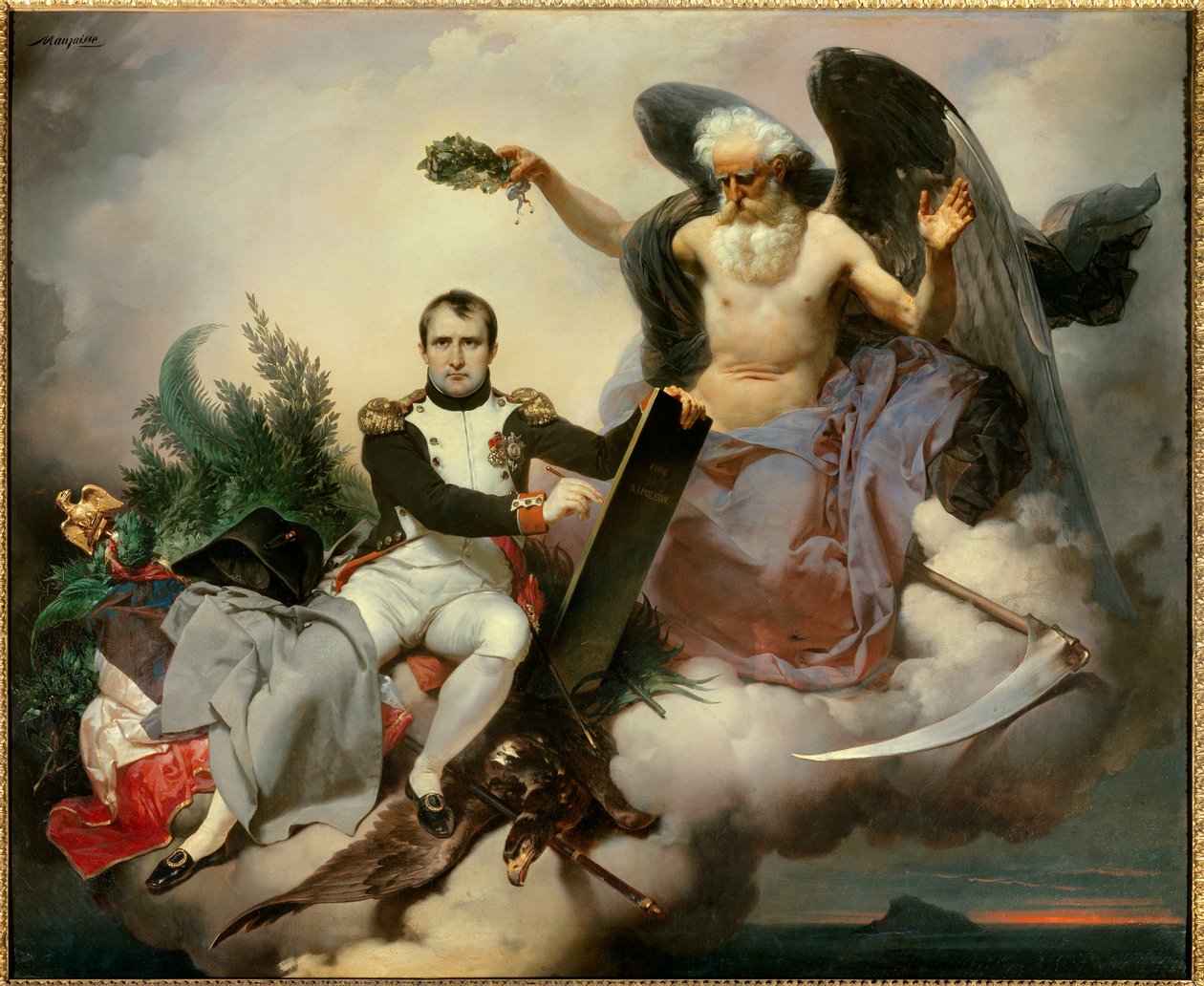 Napoleon I koronuje według czasu, pisze Kodeks Cywilny L