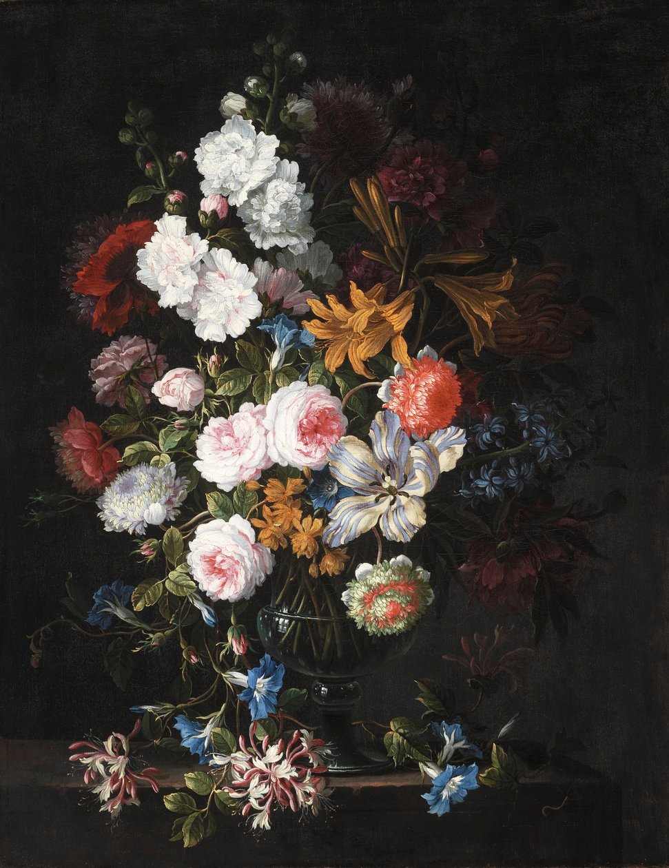 Martwa natura z kwiatami autorstwa Jean Baptiste Monnoyer