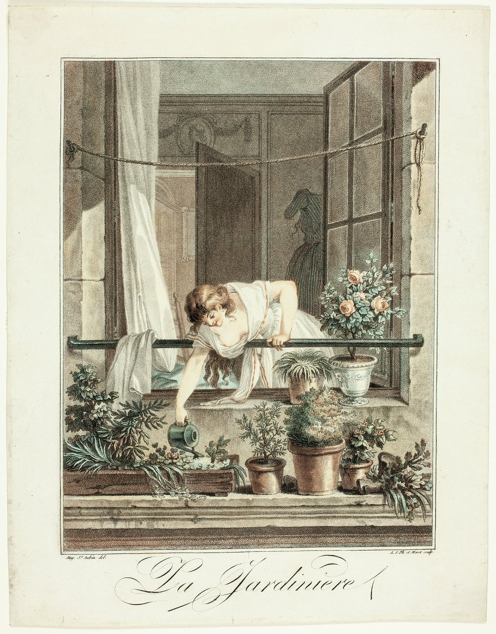 La Jardinière autorstwa Jean Baptiste Moret