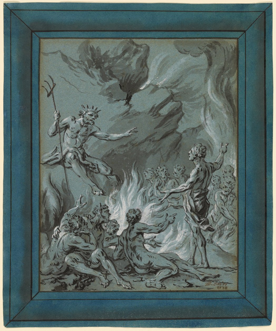 Belphagore autorstwa Jean Baptiste Oudry