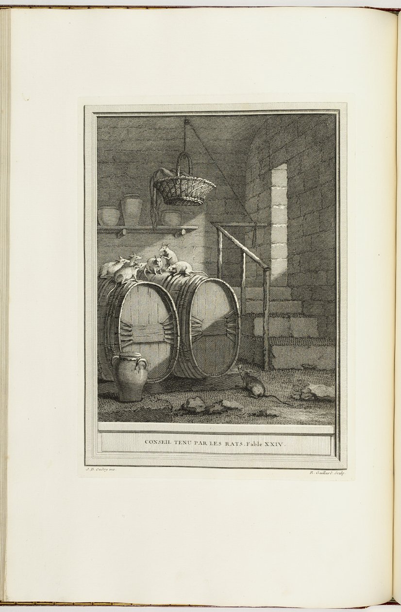 Wybrane baśnie wierszem autorstwa Jean Baptiste Oudry