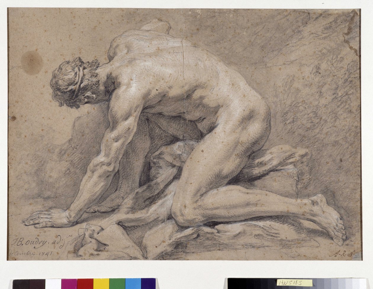 Studium człowieka autorstwa Jean Baptiste Oudry