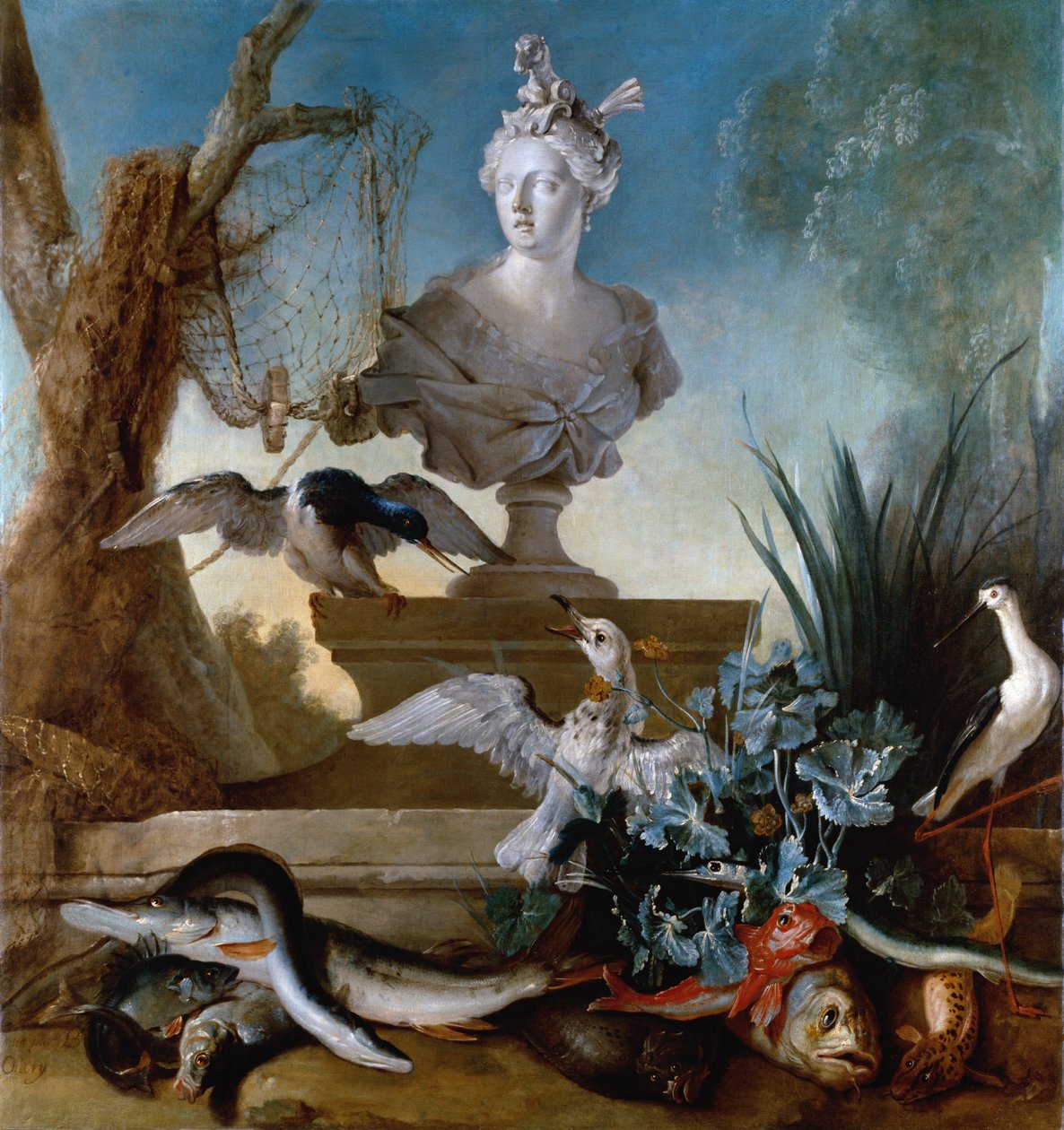 Cztery kontynenty: Azja, 1722 (patrz także 115958) autorstwa Jean Baptiste Oudry