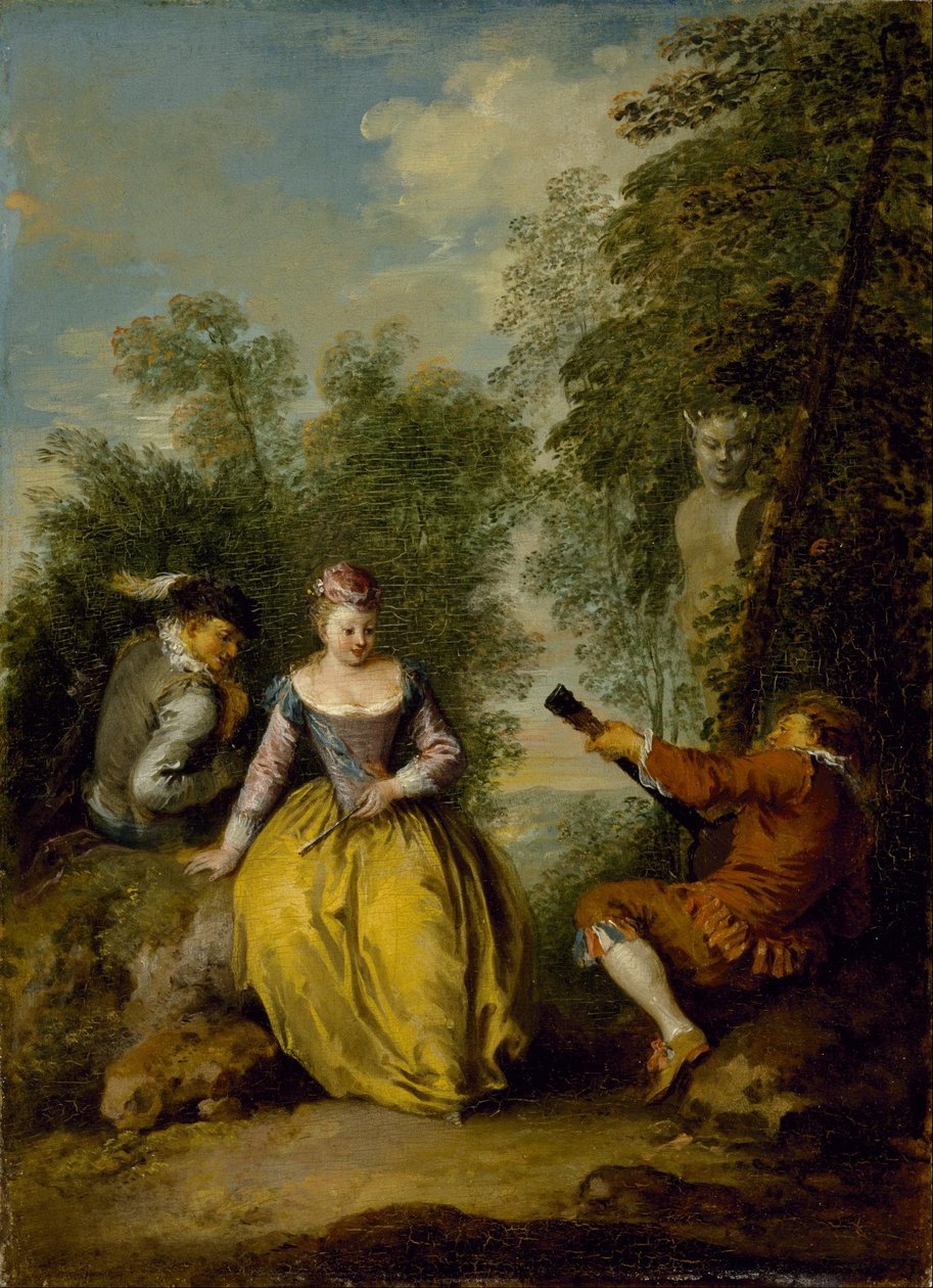Koncert duszpasterski autorstwa Jean Baptiste Pater