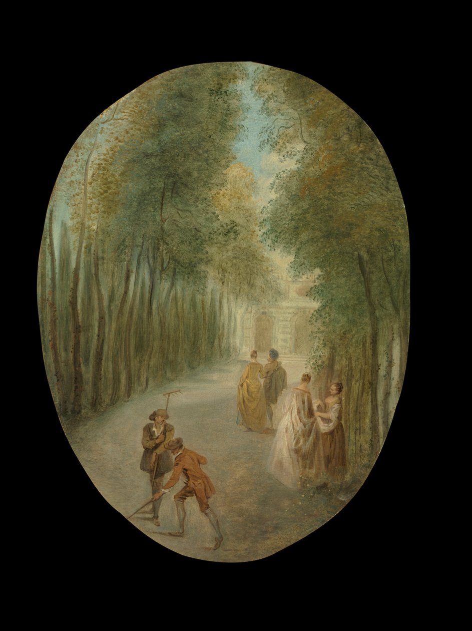 Wiosna, ok. godz. 1720-36. autorstwa Jean Baptiste Pater