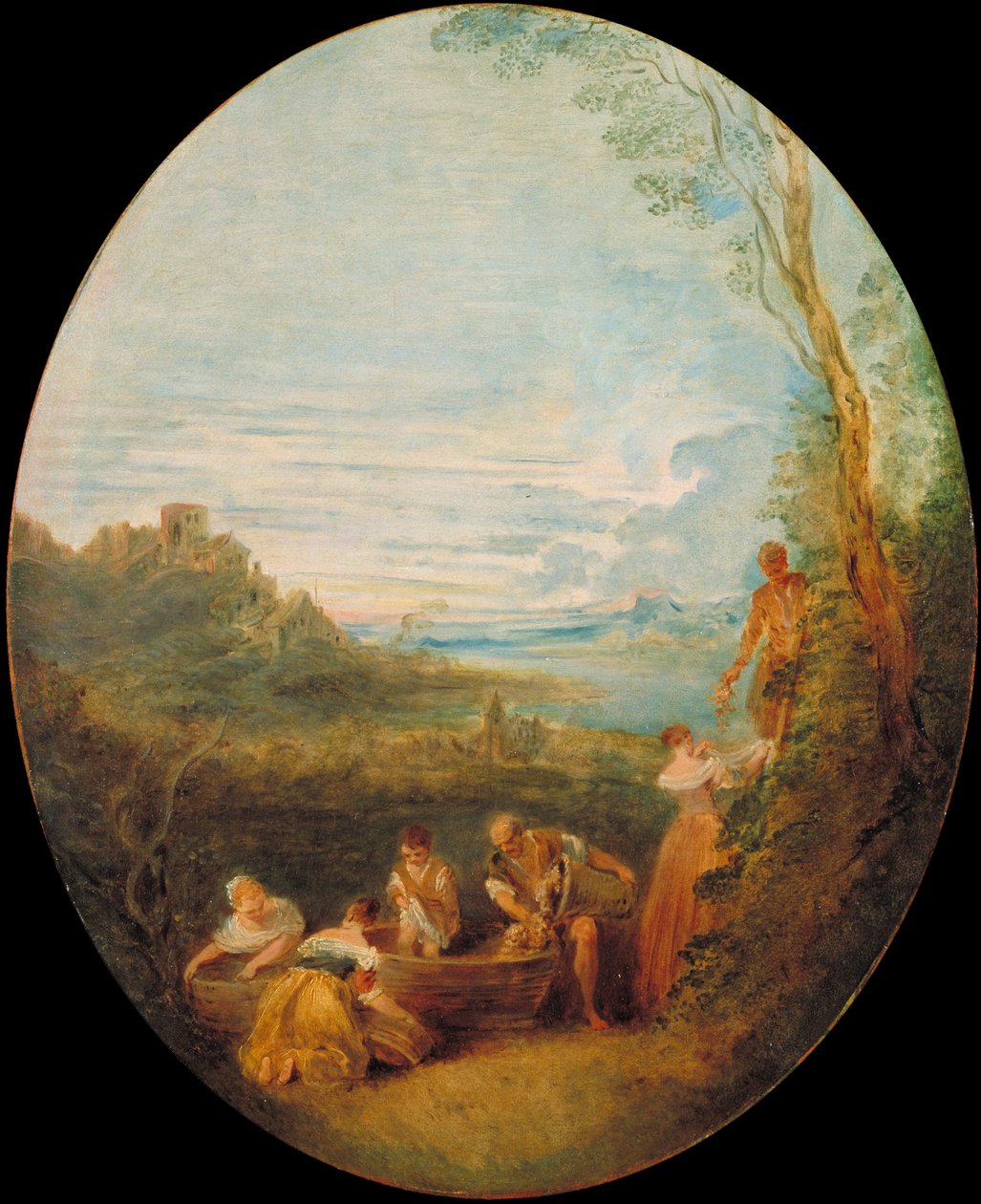 Wiosna autorstwa Jean Baptiste Pater