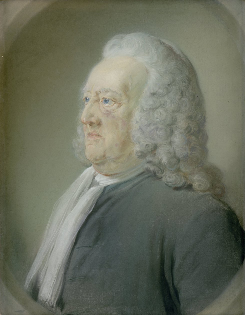 Arent van der Waeyen (1685-1767). Kupiec i rada w radzie miejskiej Amsterdamu autorstwa Jean Baptiste Perroneau