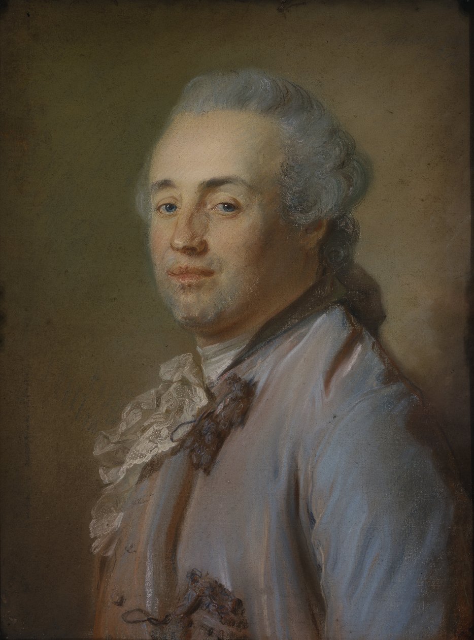 Abel Francois Poisson de Vandieres, markiz de Marigny (1727-1781), przez Perronneau, Jean Baptiste (1715-1783). Pastel na desce Bristol. Wymiar : 64x50 cm. Muzeum Narodowe w Sztokholmie autorstwa Jean Baptiste Perronneau