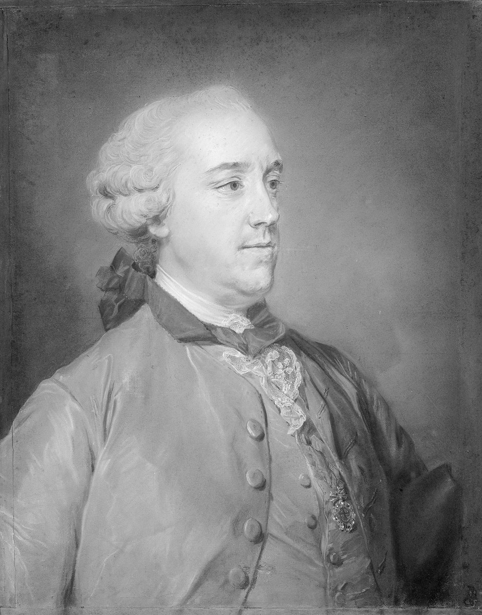 Le Marquis de Puente-Fort, 1761-62 autorstwa Jean Baptiste Perronneau