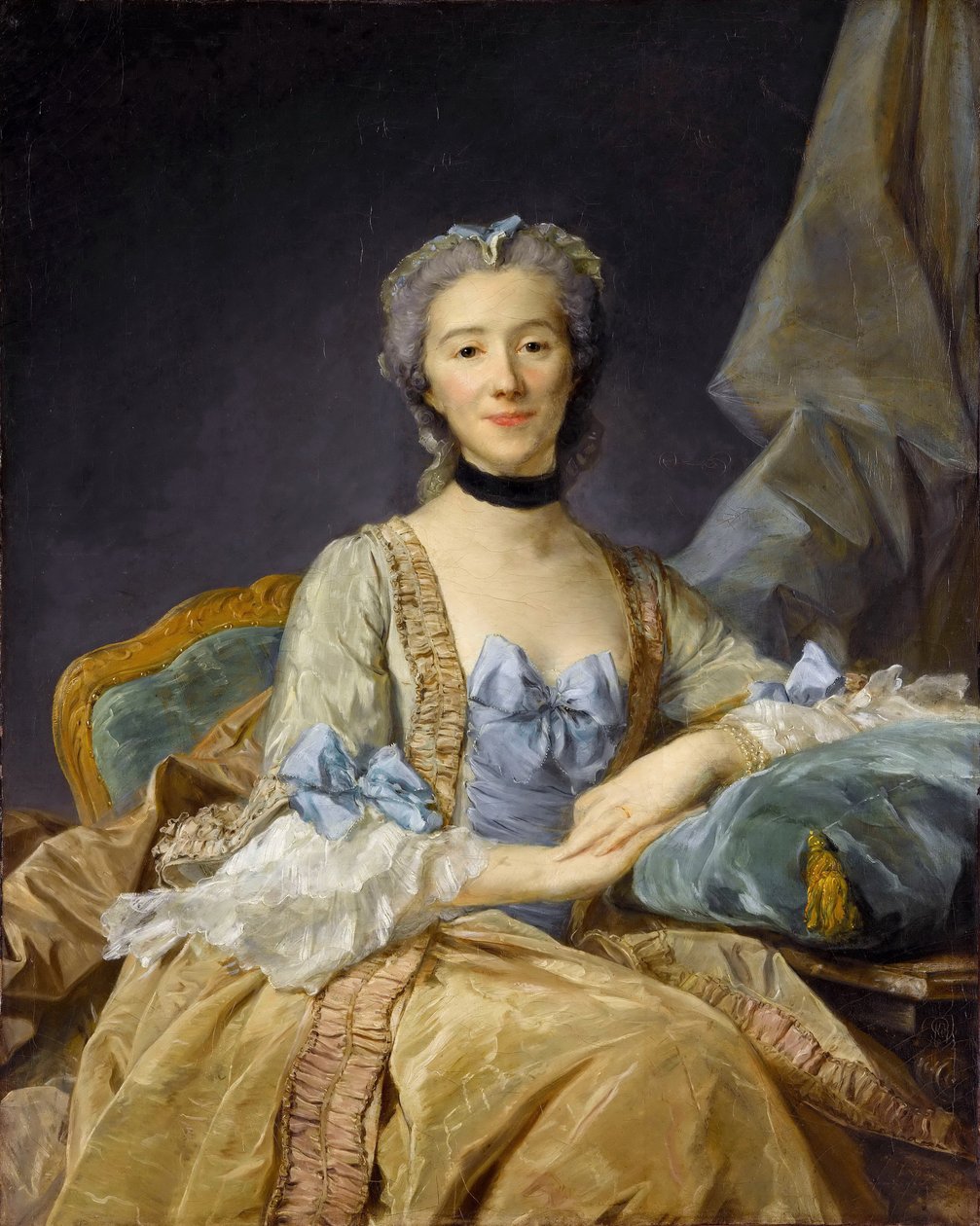 Madame de Sorquainville autorstwa Jean Baptiste Perronneau