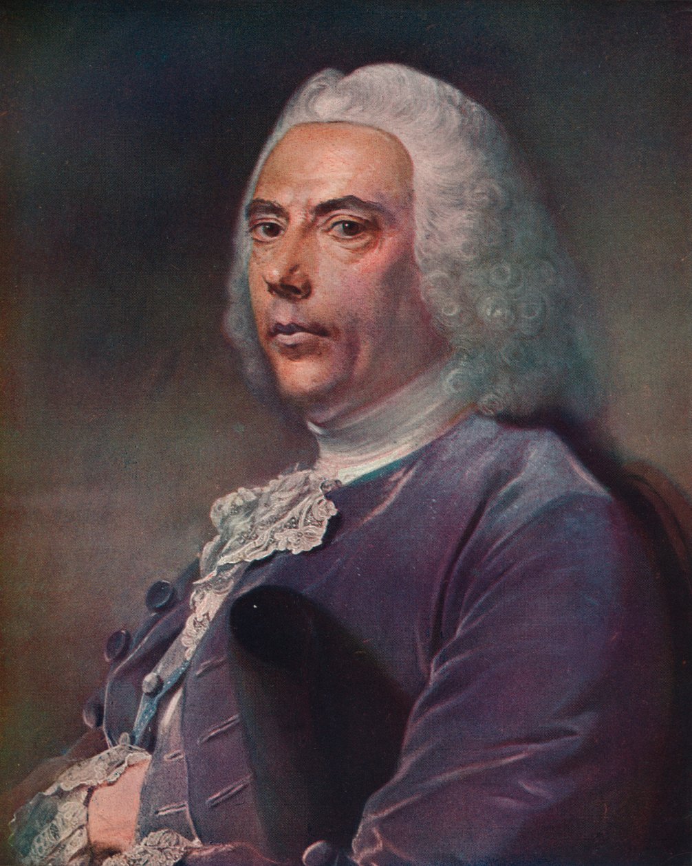 Pierre Bouquier, c1759 autorstwa Jean Baptiste Perronneau