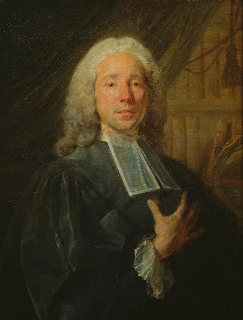 Portret Daniela Jousse .a autorstwa Jean Baptiste Perronneau