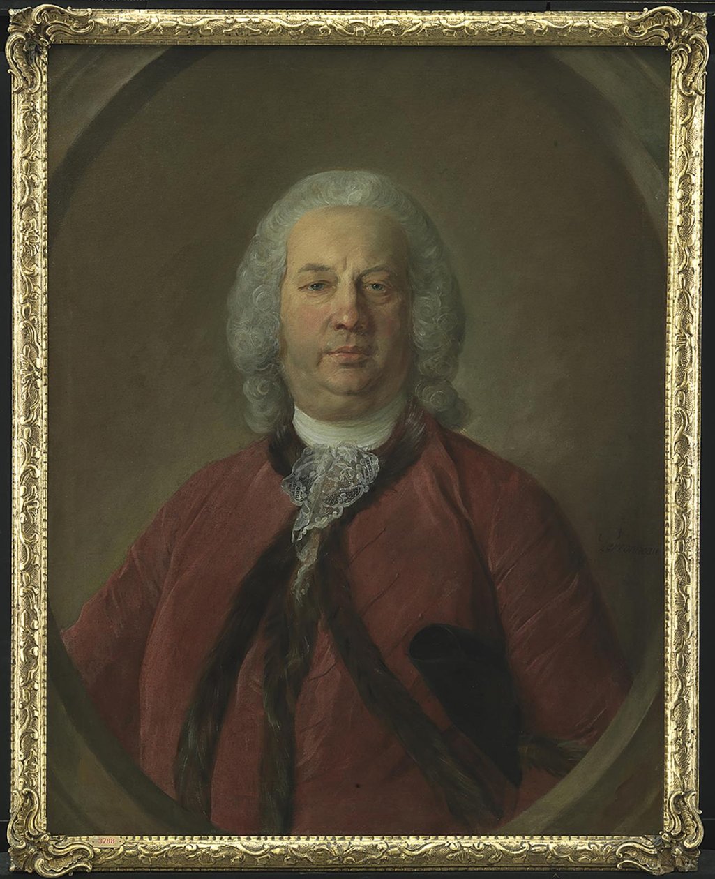 Portret Frederika Hansena de Liliendal, konsula duńskiego w Bordeaux autorstwa Jean Baptiste Perronneau
