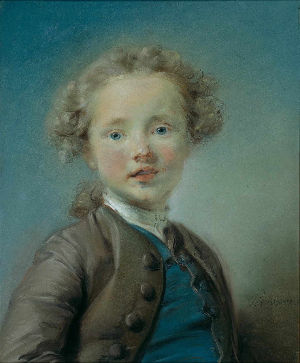 Portret Jean-Baptiste Antoine Le Moyne autorstwa Jean Baptiste Perronneau