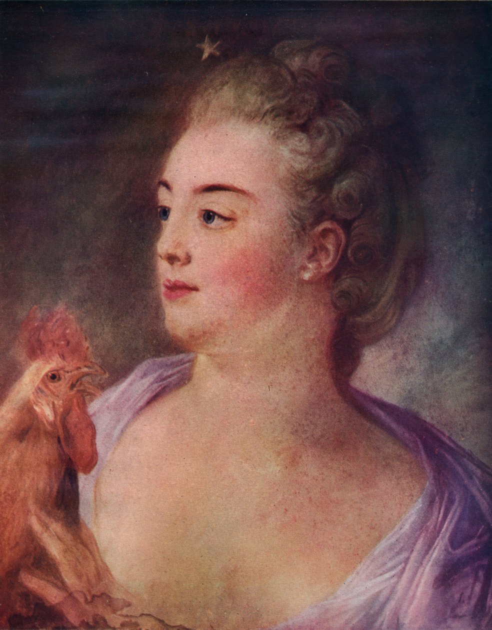 Portret damy, 1763 autorstwa Jean Baptiste Perronneau