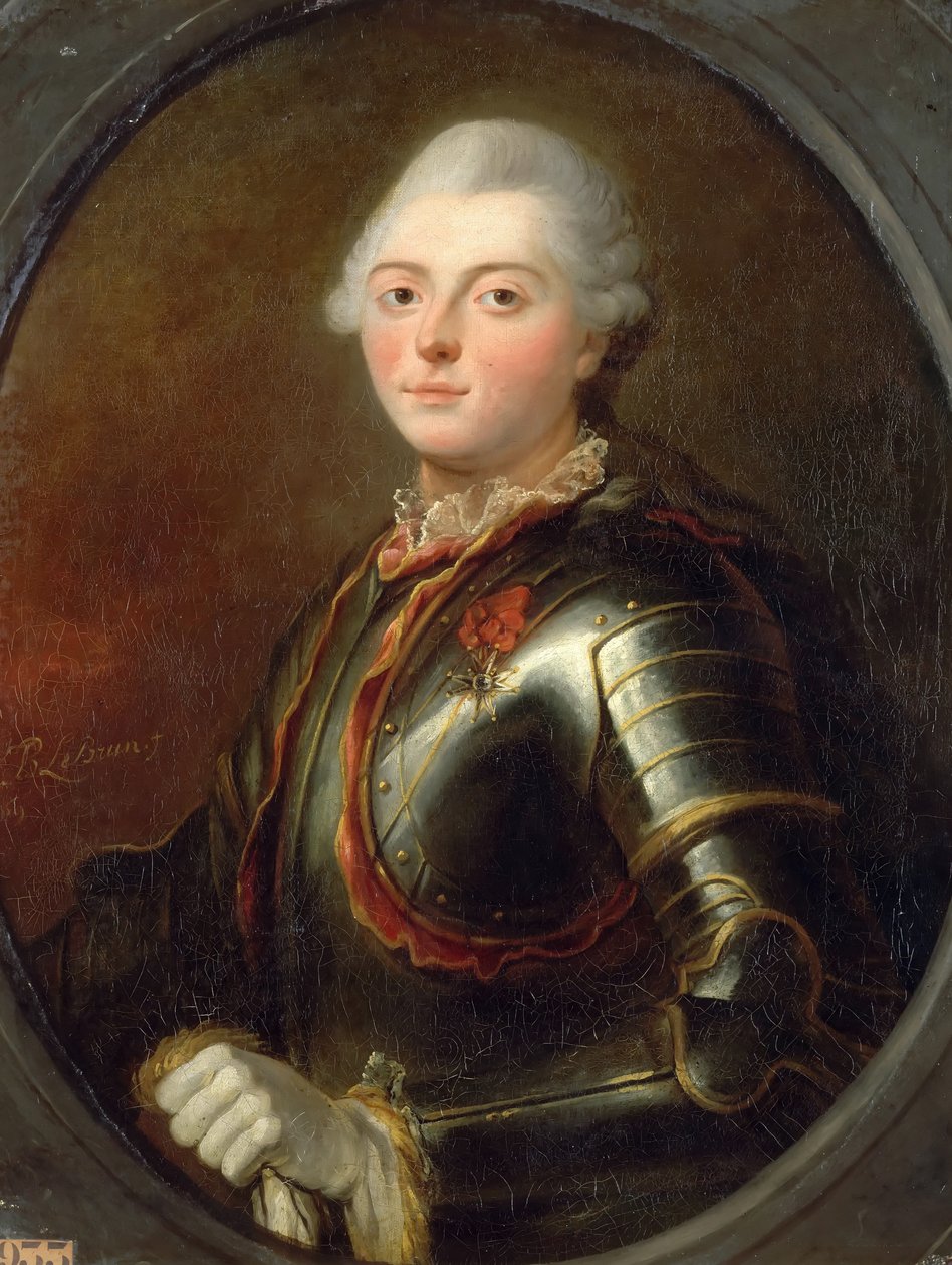 Karol Hector, hrabia destaing 1729-1794 autorstwa Jean Baptiste Pierre Le Brun