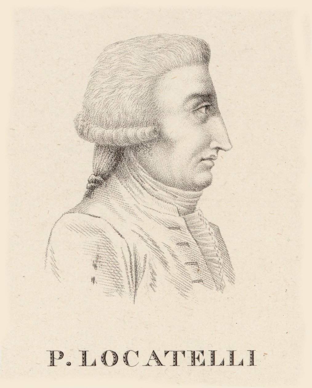 Portret skrzypka i kompozytora Pietro Antonio Locatelli 1695-1764. autorstwa Jean Baptiste Ponce Lambert