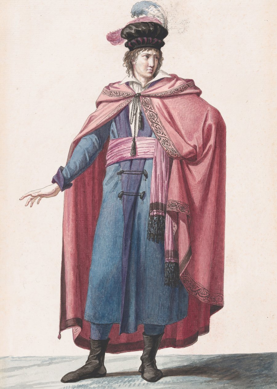 Członek Instytutu, 1798. autorstwa Jean Baptiste Regnault