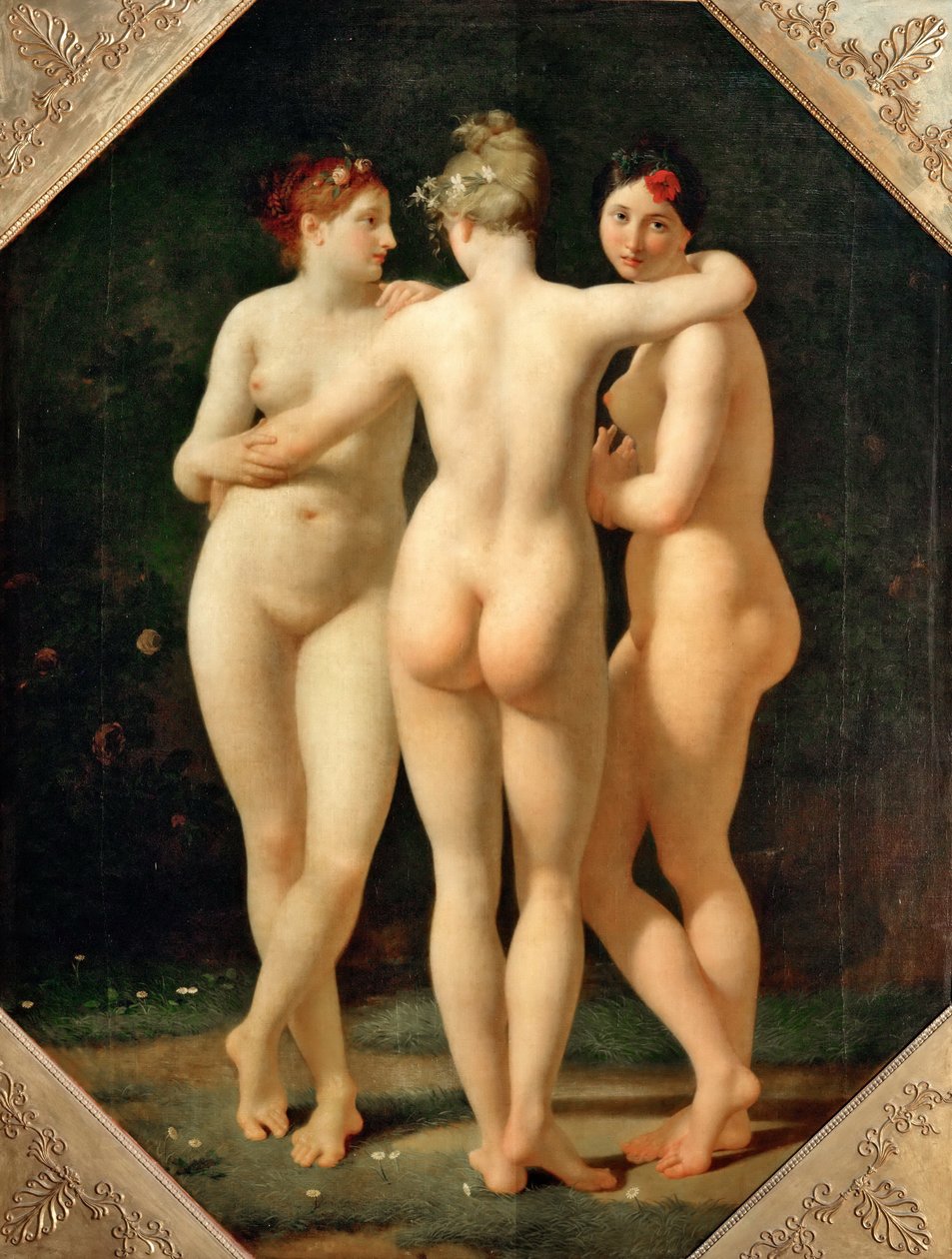 Trzy Gracje autorstwa Jean Baptiste Regnault