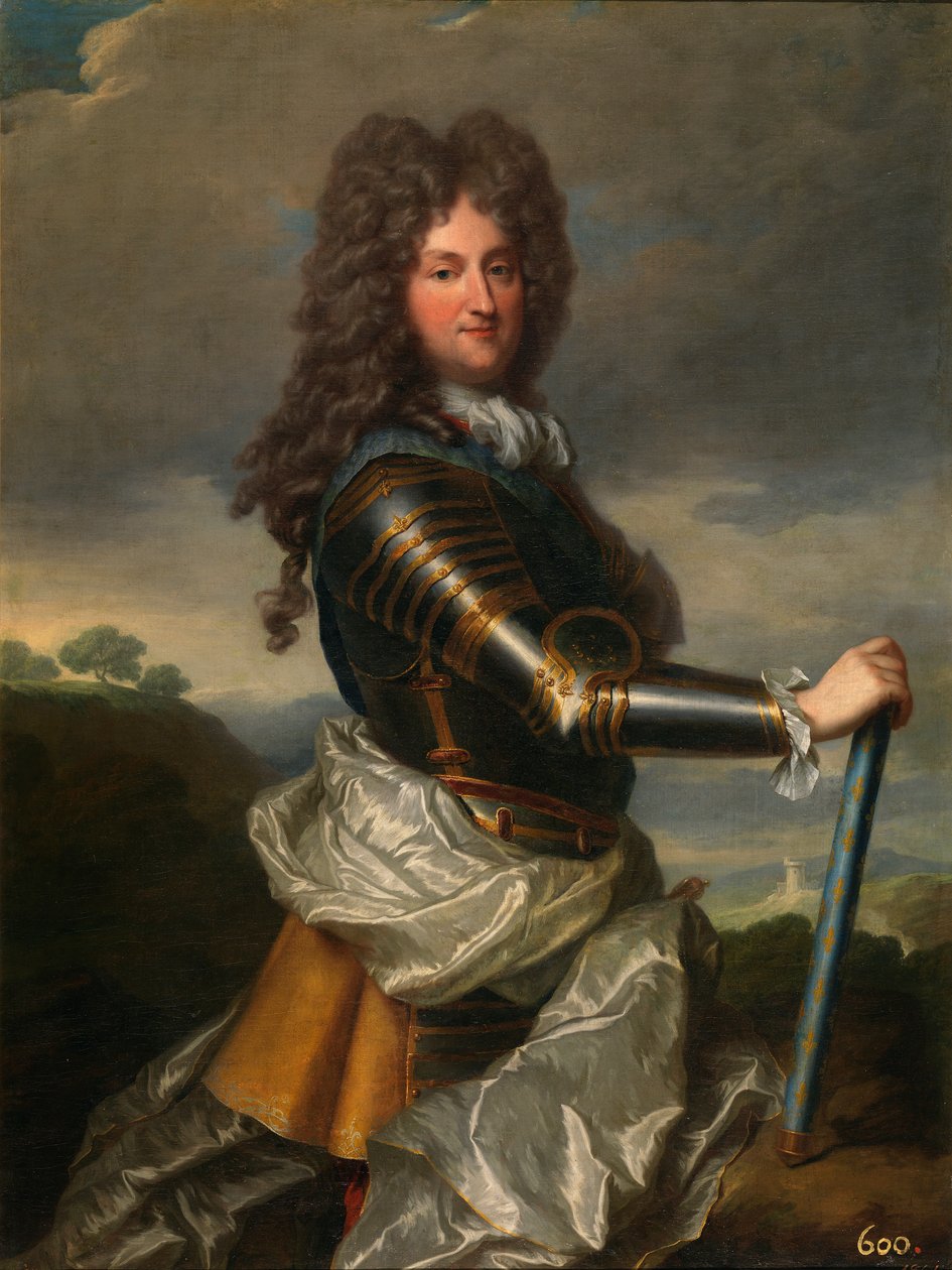 Filip II, książę Orleanu, 1715 autorstwa Jean Baptiste Santerre