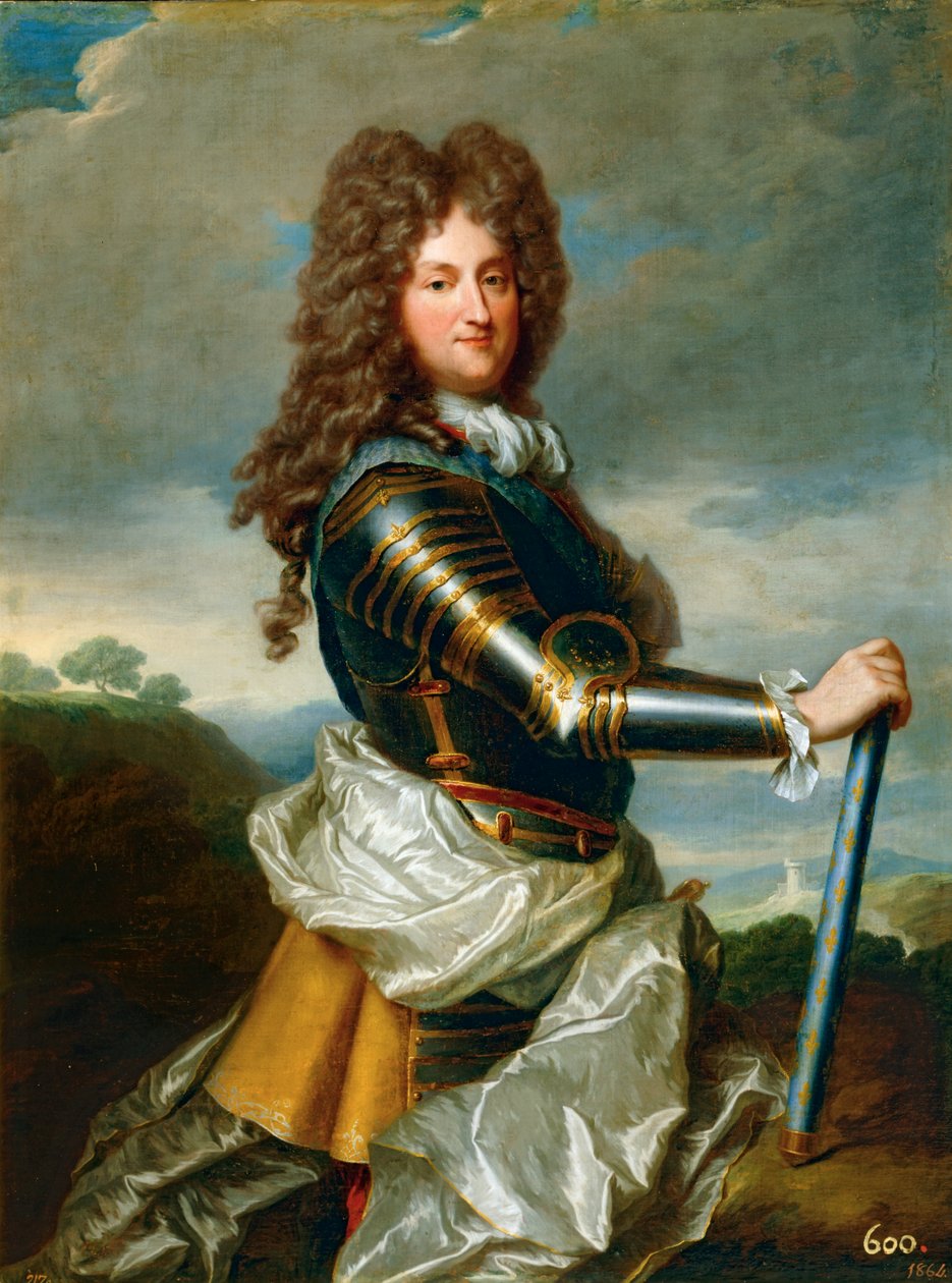 Filip Orleański, regent Francji ... (obraz na płótnie) autorstwa Jean Baptiste Santerre